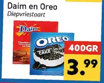 Daim en oreo