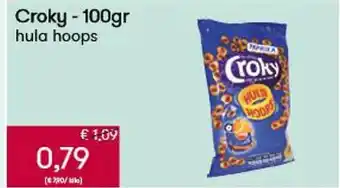 Croky 100 gr hula hoops
