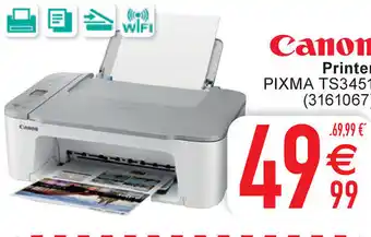 Cora Canon Printer Pixma TS3451 aanbieding