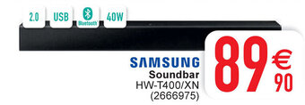 Cora Samsung Soundbar aanbieding