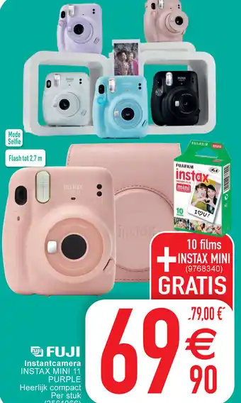 Fuji Instantcamera Instax Mini 13 Purple