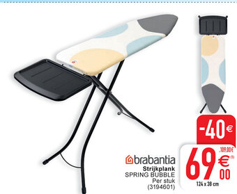 Brabantia Strijkplank Spring Bubble