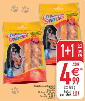 Cora Yana Snacks voor Honden aanbieding