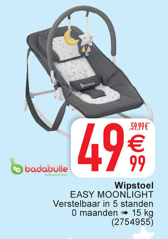 Cora Badabulle Wipstoel Easy Moonlight aanbieding