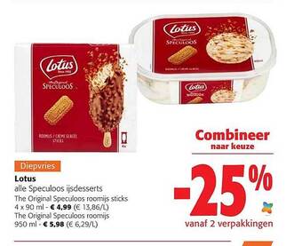Colruyt Lotus aanbieding