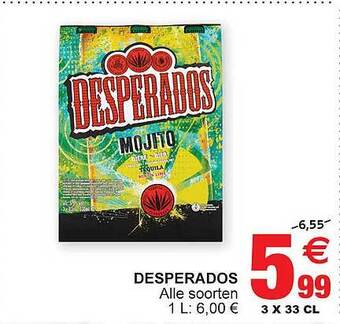 Cora Desperados aanbieding
