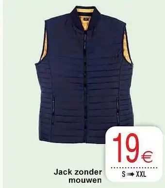 Cora Jack zonder mouwen aanbieding