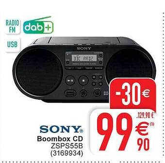 Sony boombox cd