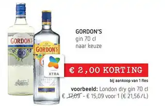 Gordon's gin