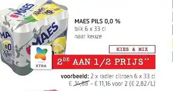 Spar Colruyt Maes pils 0,0% aanbieding