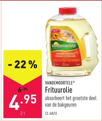 ALDI Vandemoortele Frituurolie aanbieding