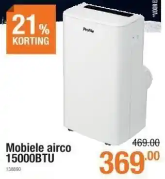 Cevo Mobiele airco 15000BTU aanbieding