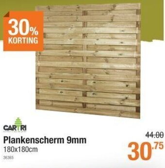 Cevo Cartri Plankenscherm 9mm aanbieding