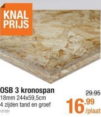 Cevo OSB 3 kronospan aanbieding
