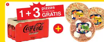 Cora 1 Pack Coca-Cola Zero Cafeinevrij 15 x 33cl aanbieding