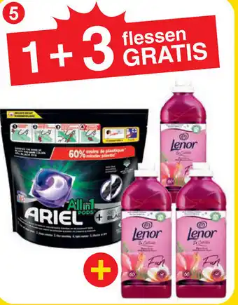 Cora 1 Pack Washpods Ariel Black 35 Dosissen aanbieding
