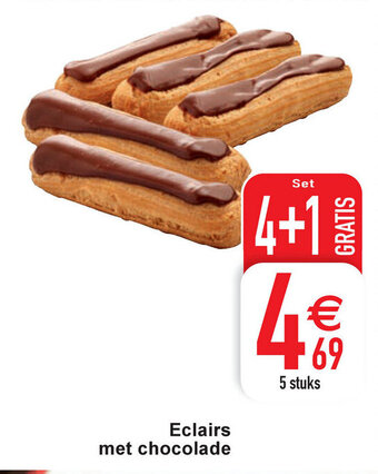 Cora Eclairs Met Chocolade aanbieding