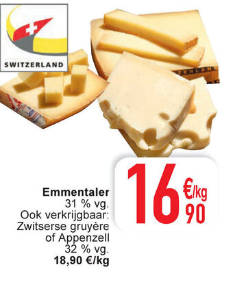 Cora Emmentaler aanbieding