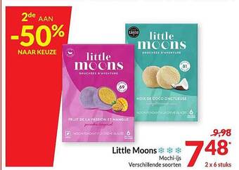 Intermarché Little moons mochiijs aanbieding