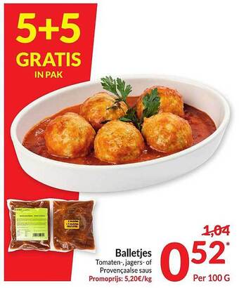 Intermarché Balletjes aanbieding