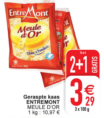 Cora EntreMont Geraspte Kaas aanbieding