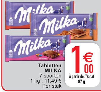 Milka Tabletten