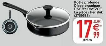 Cora Poêle profonde diepe braadpan day by day zoe aanbieding