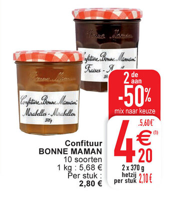 Cora Bonne Maman Confituur aanbieding