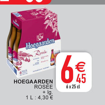 Cora Hoegaarden Rosee aanbieding