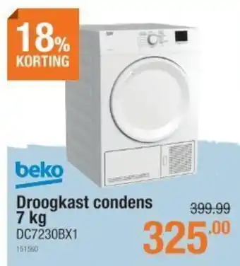 beko Droogkast condens 7 kg