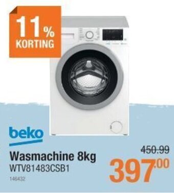 Cevo beko Wasmachine 8kg aanbieding