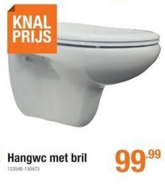Cevo Hangwc met bril aanbieding