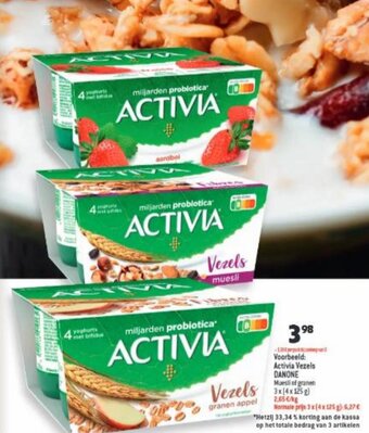 Activia Vezels Danone