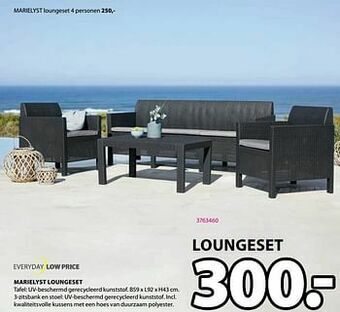 Jysk Marielyst loungeset aanbieding