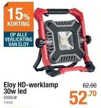 Cevo Eloy HD-werklamp 30w led aanbieding