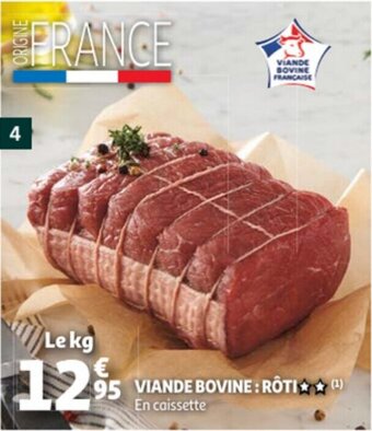 Auchan Viande Bovine: Roti aanbieding