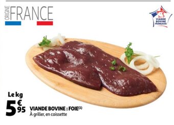 Auchan Viande Bovine : Foie aanbieding