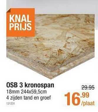 Cevo Osb 3 kronospan aanbieding
