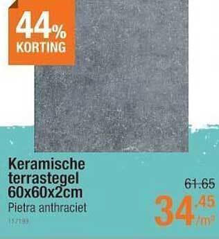 Cevo Keramische terrastegel aanbieding
