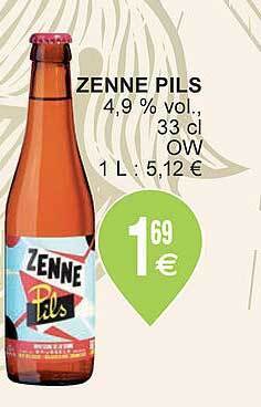 Cora Zenne pils aanbieding
