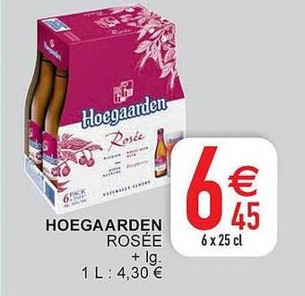 Cora Hoegaarden rosée aanbieding