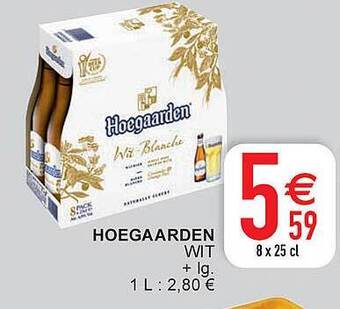 Cora Hoegaarden wit aanbieding