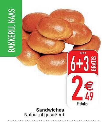 Cora Sandwiches aanbieding