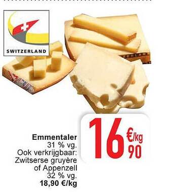 Cora Emmentaler aanbieding