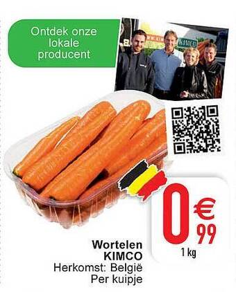 Cora Wortelen kimco aanbieding