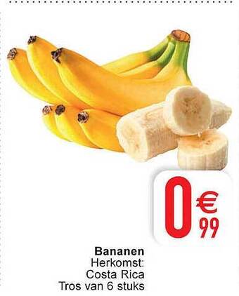 Cora Bananen aanbieding