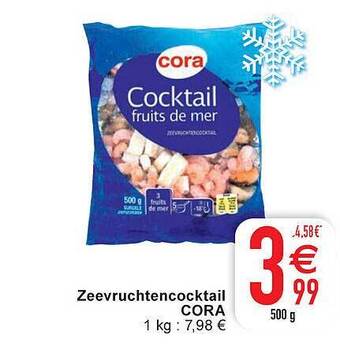 Cora Zeevruchtencocktail cora aanbieding