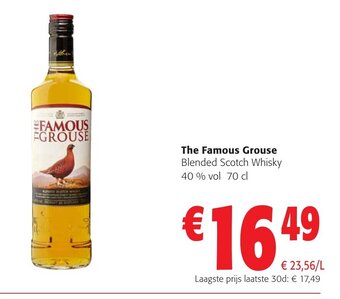 Colruyt The Famous Grouse Blended Scotch Whisky 40% vol 70 cl aanbieding