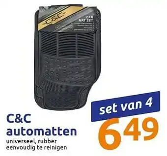 Action C+c automatten aanbieding