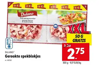 Gerookte spekblokjes 300g